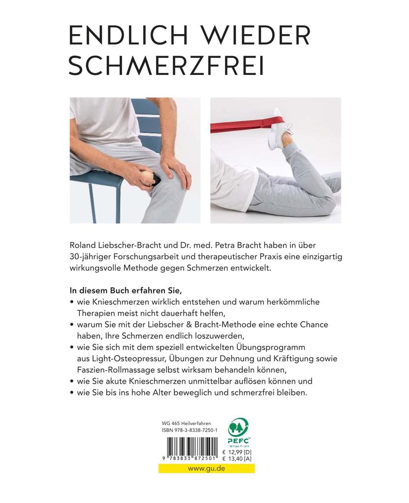 Weitere Ansicht: Knie - Meniskusschmerzen selbst behandeln | Roland Liebscher-Bracht, Petra Bracht