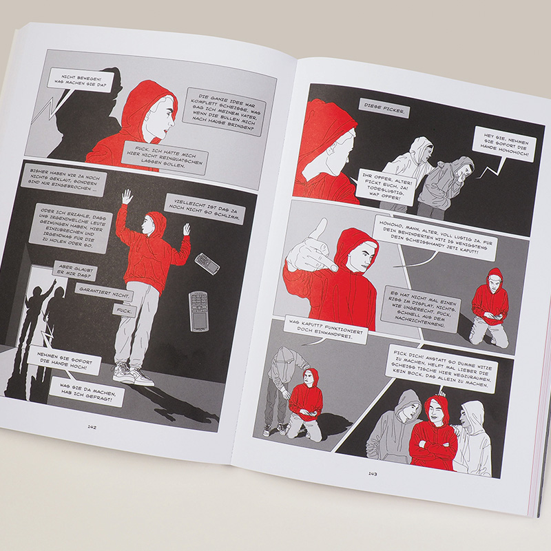 Weitere Ansicht: Sonne und Beton - Die Graphic Novel | Felix Lobrecht, Oljanna Haus