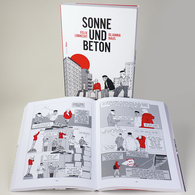 Weitere Ansicht: Sonne und Beton - Die Graphic Novel | Felix Lobrecht, Oljanna Haus