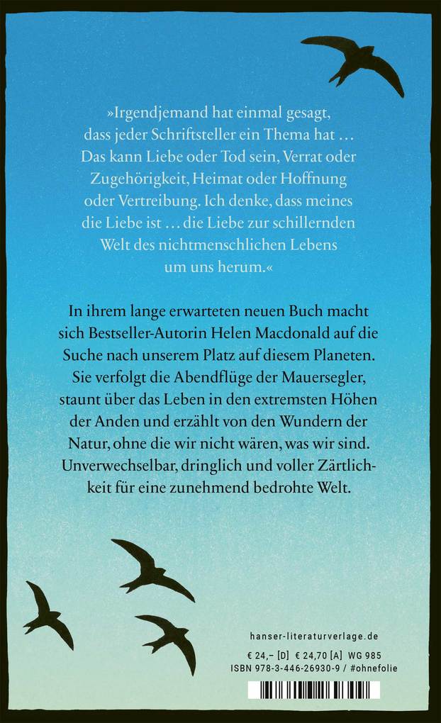 Weitere Ansicht: Abendflüge | Helen Macdonald