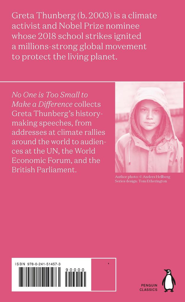 Weitere Ansicht: No One Is Too Small to Make a Difference | Greta Thunberg