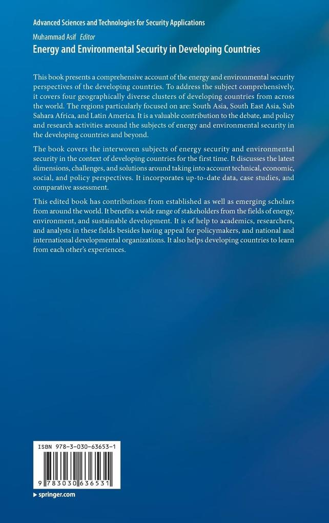 Weitere Ansicht: Energy and Environmental Security in Developing Countries