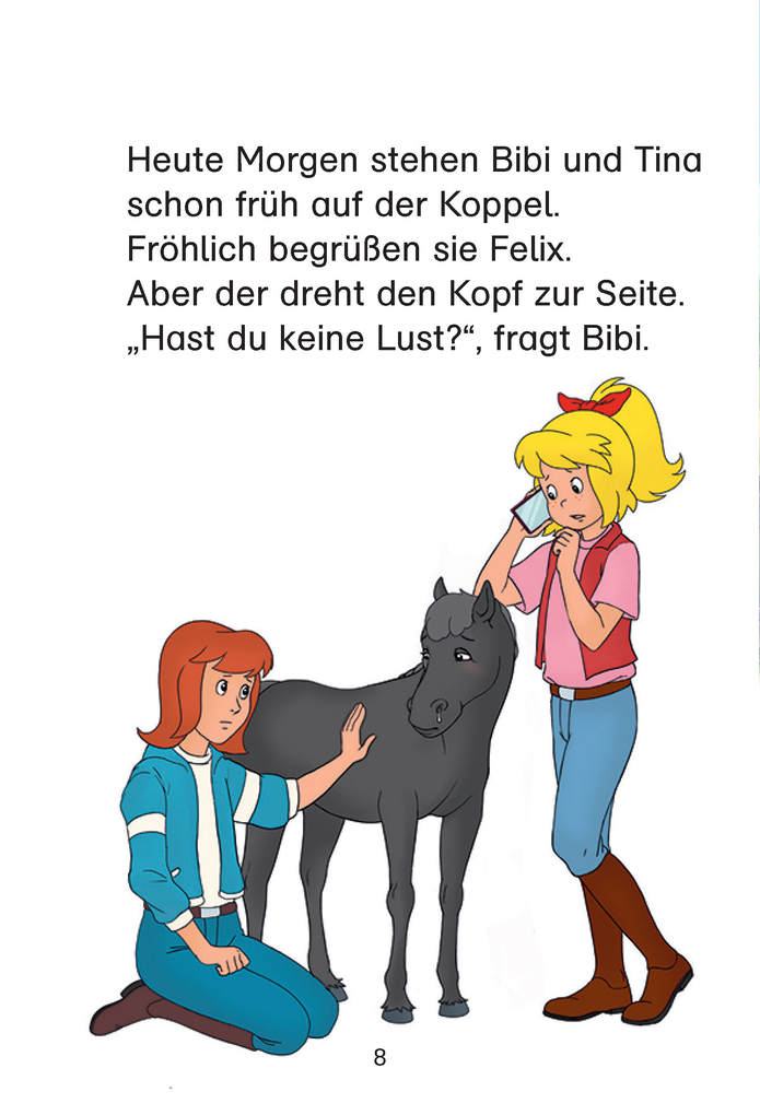Weitere Ansicht: Bibi & Tina: Fohlen Felix und der verflixte Schnupfen | Dorothea Flechsig
