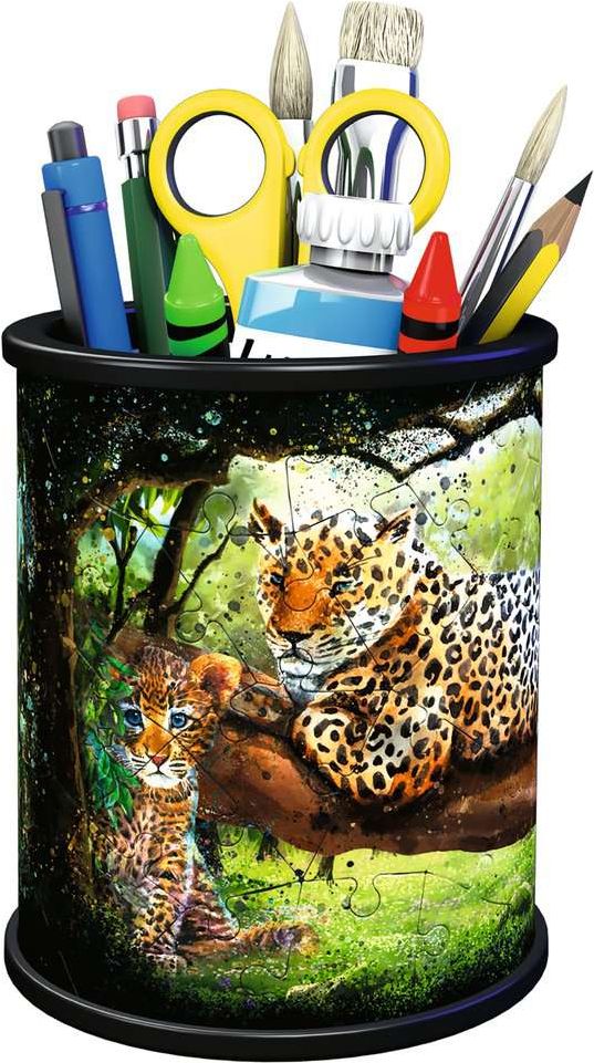 Weitere Ansicht: Ravensburger - 3D Puzzle - Utensilo - Raubkatzen, 54 Teile