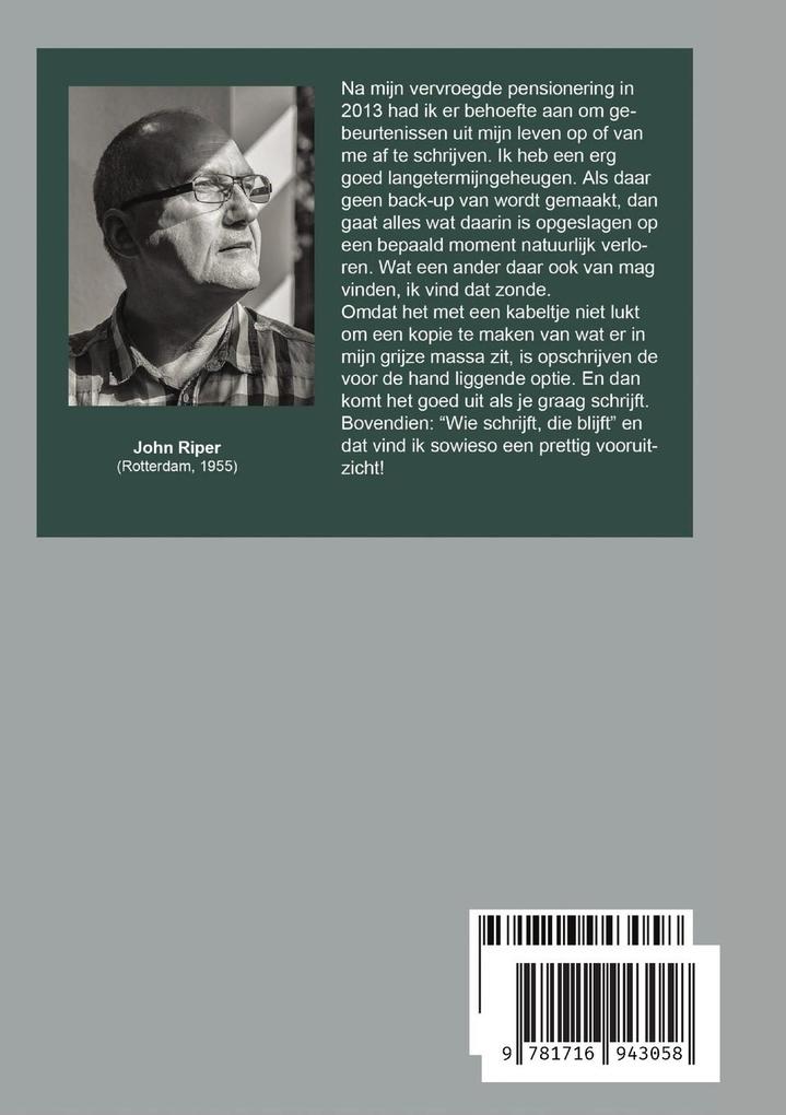 Weitere Ansicht: Wat ik me zoal herinner | John Riper