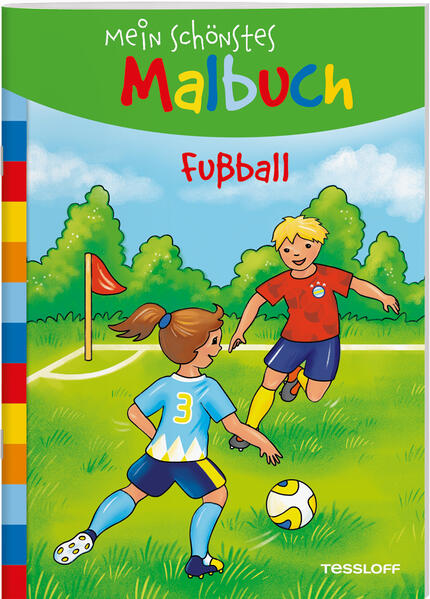 Produktbild: Mein schönstes Malbuch. Fußball
