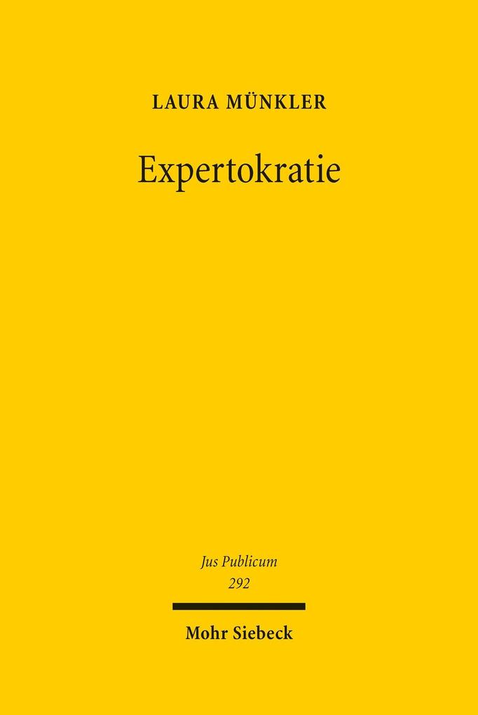 Produktbild: Expertokratie | Laura Münkler
