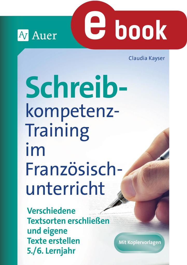 Produktbild: Schreibkompetenz-Training im Französischunterricht | Claudia Kayser