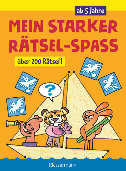 Produktbild: Mein starker Rätsel-Spaß. Über 200 Rätsel für Kinder ab 5 Jahren. Von Punkt zu Punkt, Bilderrätsel, Suchbilder, Labyrinthe, Ausmalbilder u.v.m. | Norbert Pautner