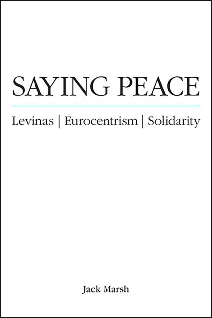 Produktbild: Saying Peace | Jack Marsh