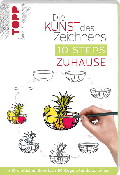 Produktbild: Die Kunst des Zeichnens 10 Steps - Zuhause | Justine Lecouffe