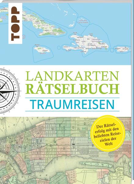Produktbild: Landkarten Rätselbuch - Traumreisen | Norbert Pautner