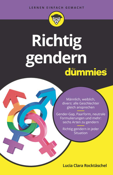 Produktbild: Richtig gendern für Dummies | Lucia Clara Rocktäschel