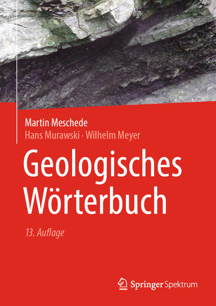 Produktbild: Geologisches Wörterbuch | Martin Meschede, Hans Murawski, Wilhelm Meyer