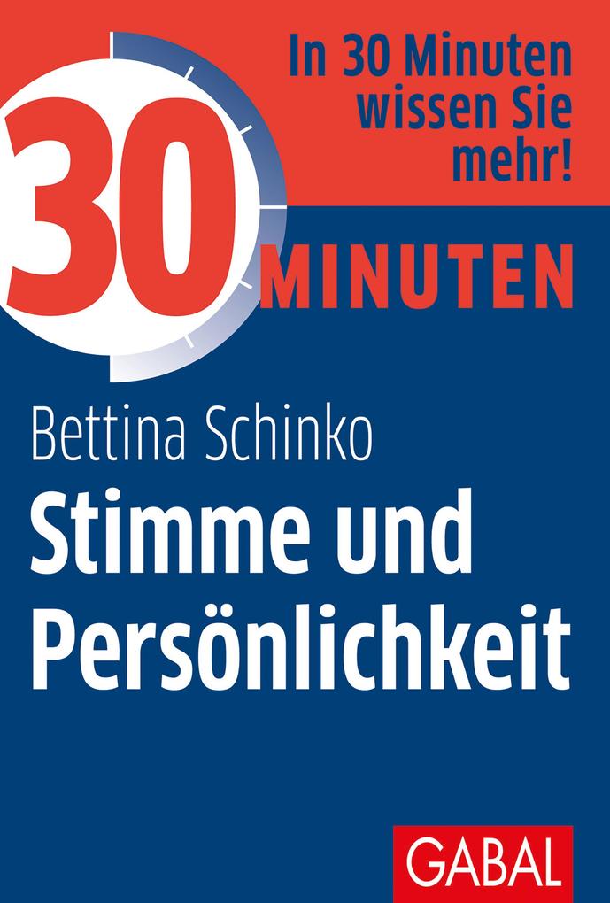 Produktbild: 30 Minuten Stimme und Persönlichkeit | Bettina Schinko