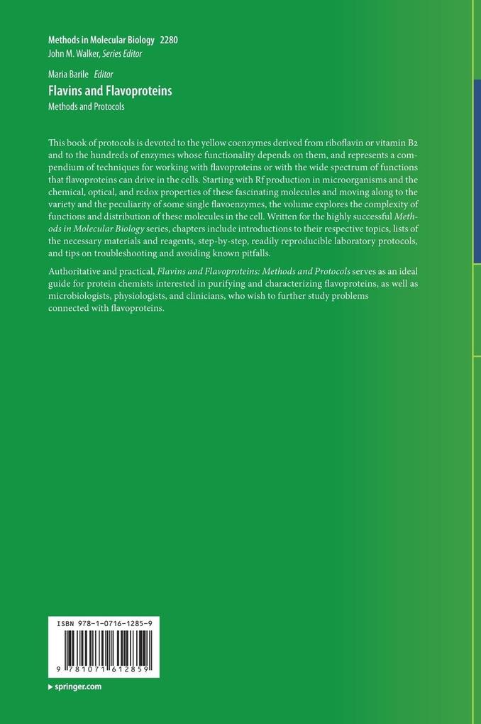 Weitere Ansicht: Flavins and Flavoproteins