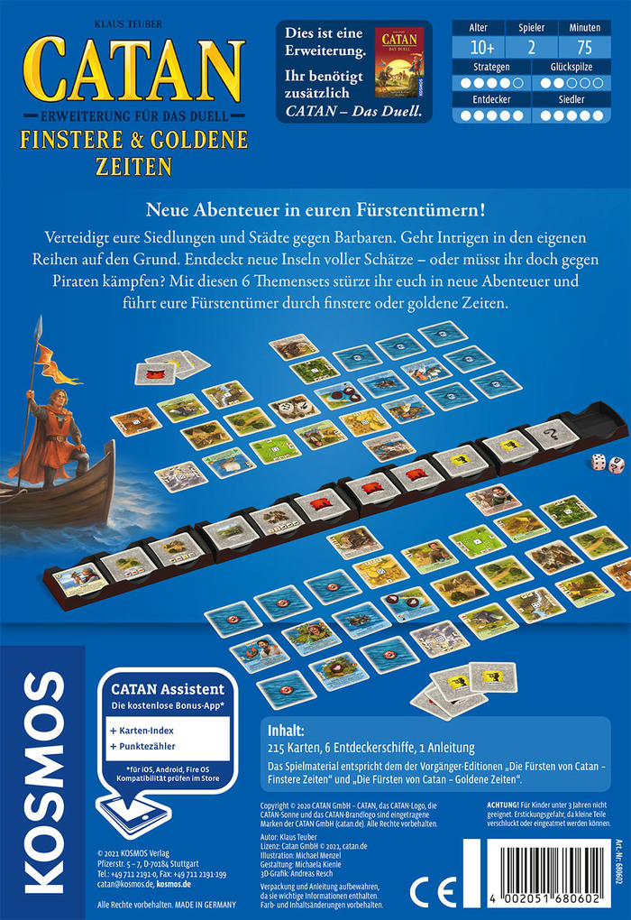 Weitere Ansicht: Catan - Das Duell - Erweiterung | Klaus Teuber