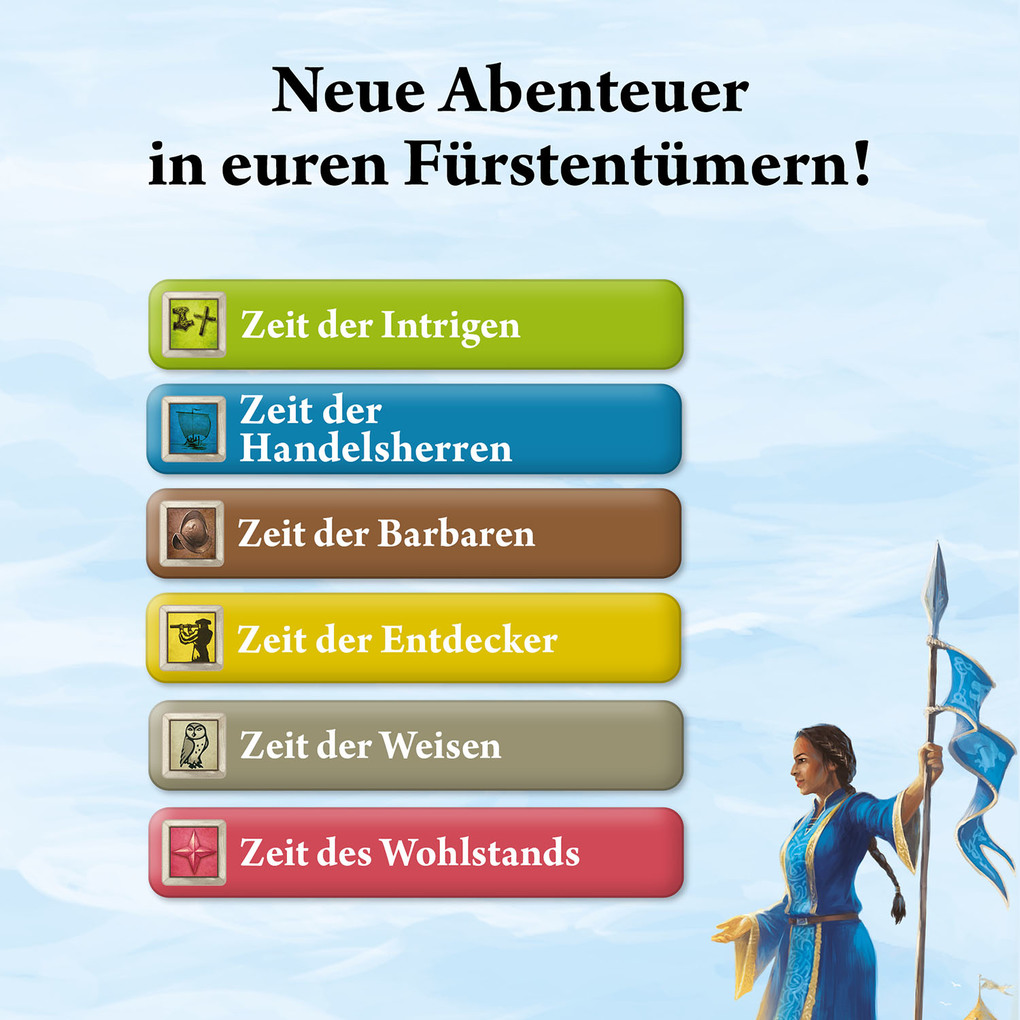 Weitere Ansicht: Catan - Das Duell - Erweiterung | Klaus Teuber