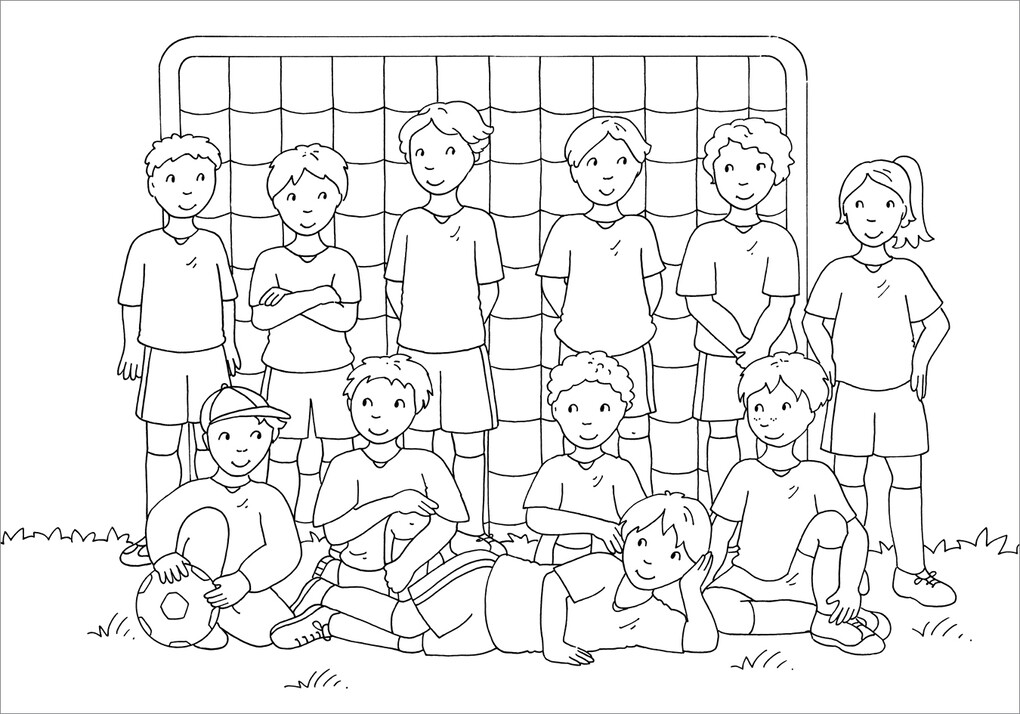 Weitere Ansicht: Mein schönstes Malbuch. Fußball