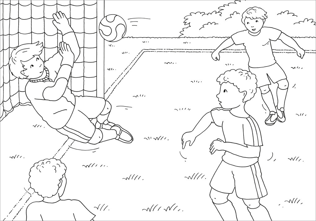 Weitere Ansicht: Mein schönstes Malbuch. Fußball