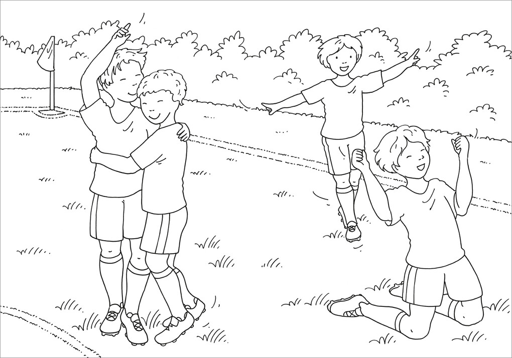 Weitere Ansicht: Mein schönstes Malbuch. Fußball