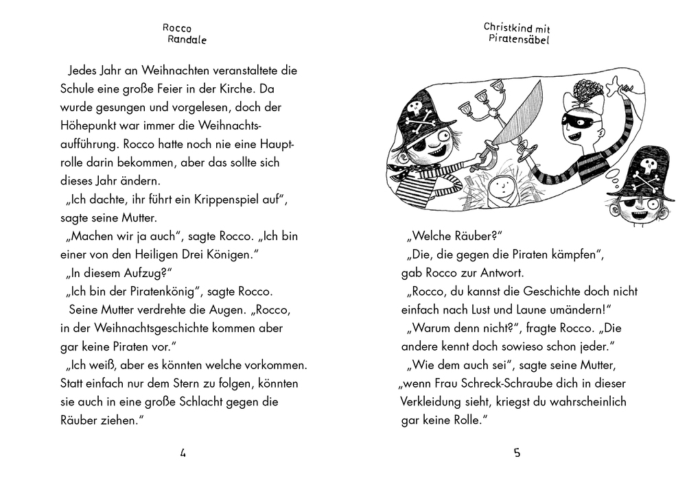 Weitere Ansicht: Rocco Randale 06 - Christkind mit Piratensäbel | Alan MacDonald