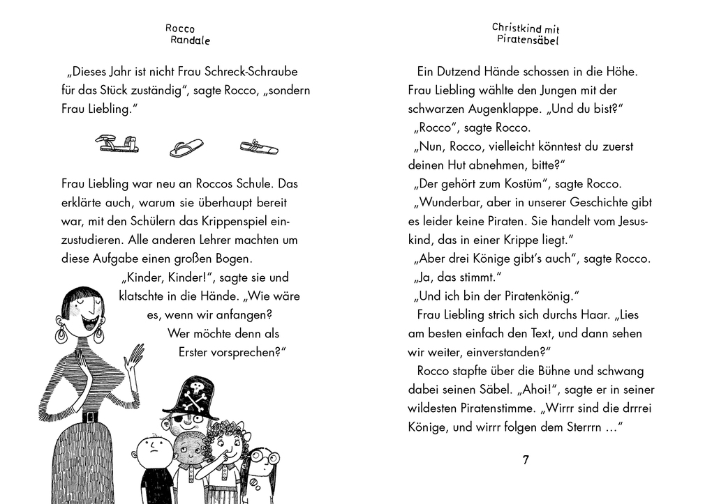 Weitere Ansicht: Rocco Randale 06 - Christkind mit Piratensäbel | Alan MacDonald