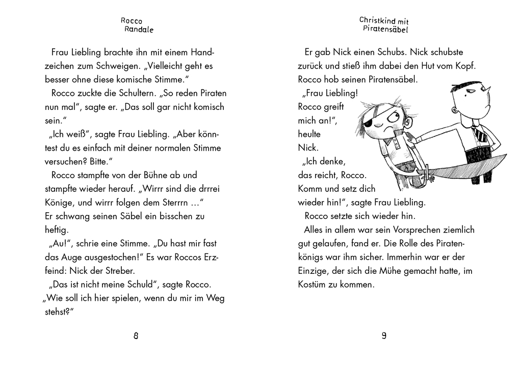 Weitere Ansicht: Rocco Randale 06 - Christkind mit Piratensäbel | Alan MacDonald