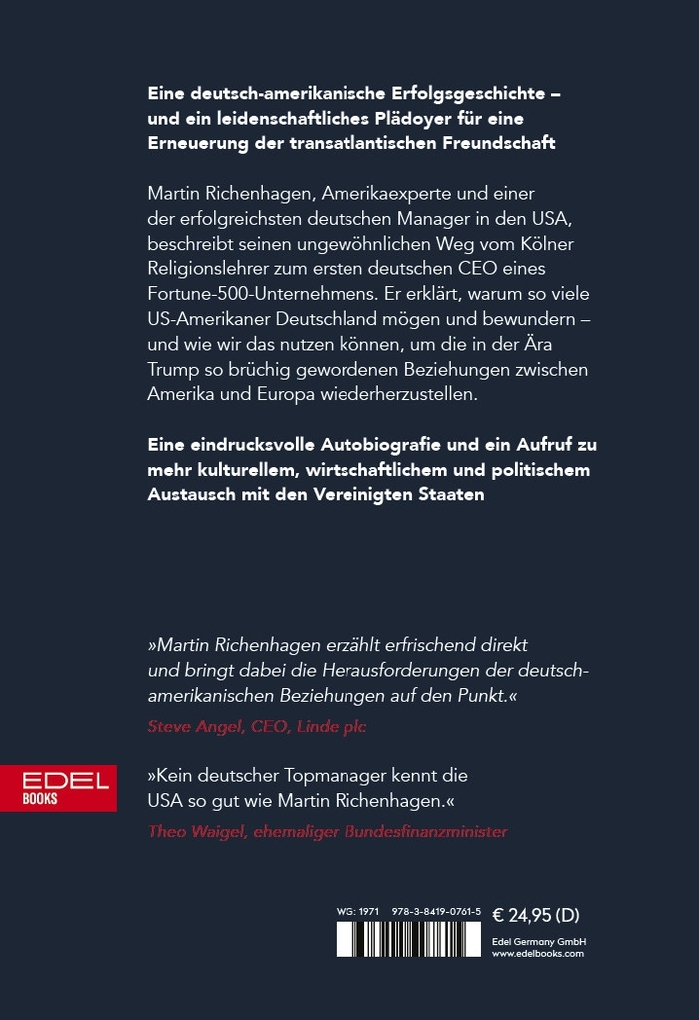 Weitere Ansicht: Der Amerika-Flüsterer | Martin Richenhagen, Stefan Merx, Thomas Mersch