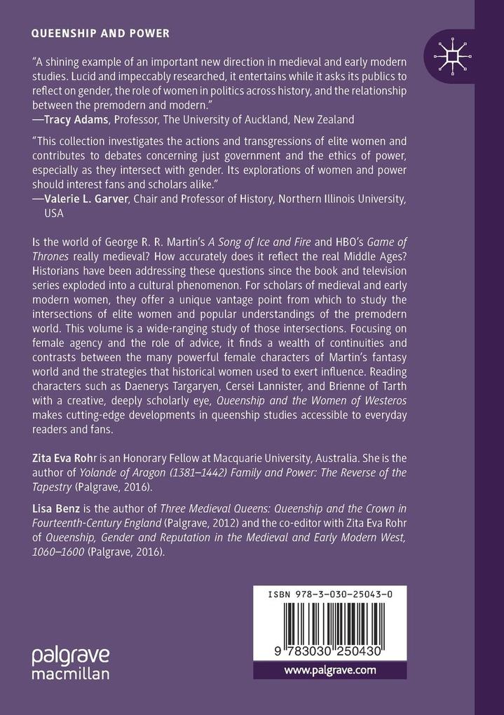 Weitere Ansicht: Queenship and the Women of Westeros