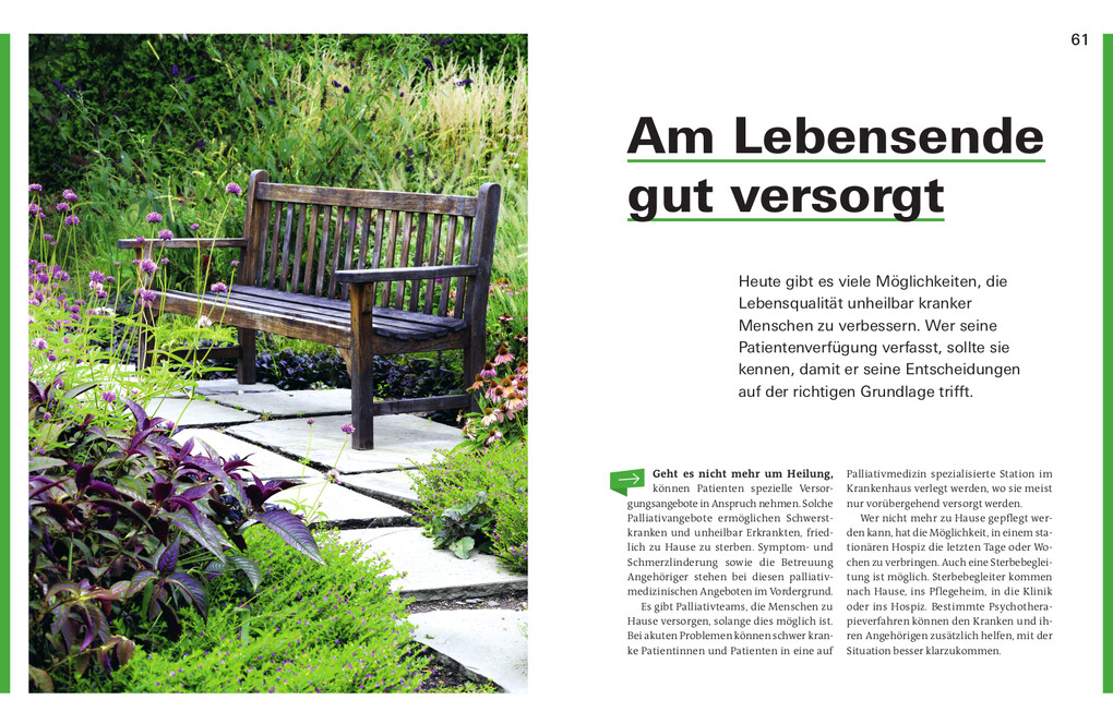 Weitere Ansicht: Meine Patientenverfügung