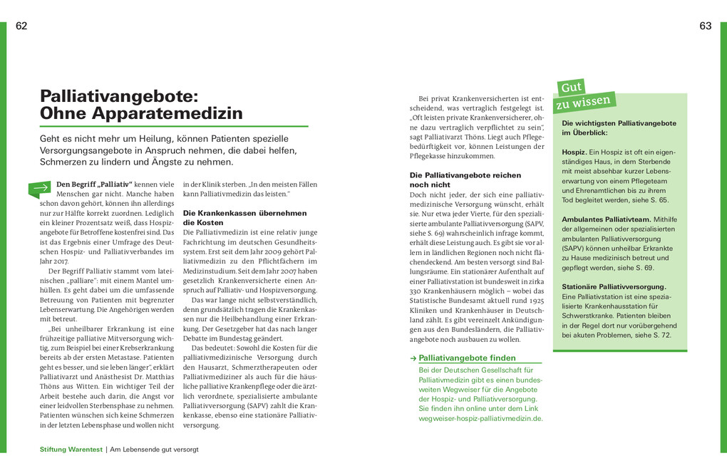 Weitere Ansicht: Meine Patientenverfügung