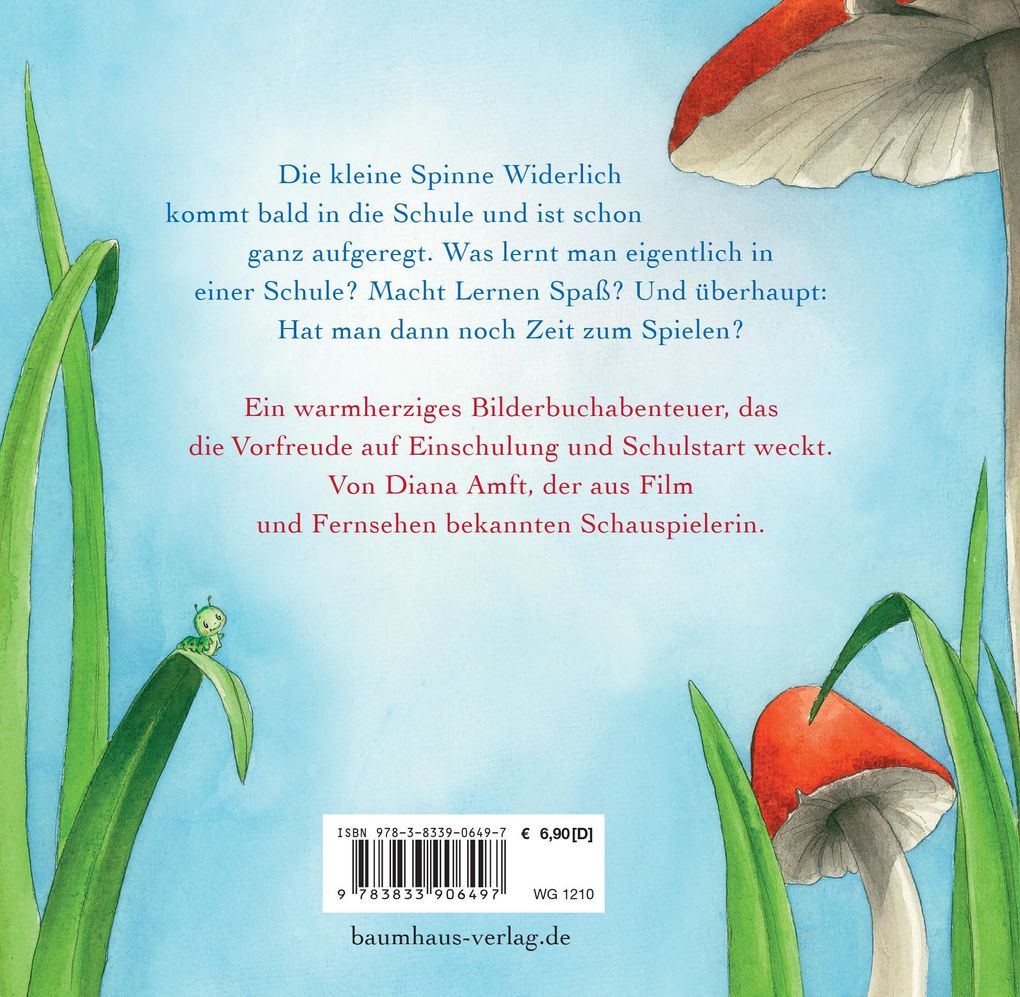 Weitere Ansicht: Die kleine Spinne Widerlich - Komm, wir spielen Schule! (Mini-Ausgabe) | Diana Amft