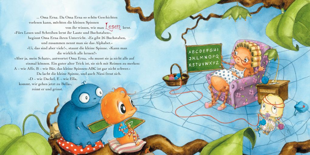 Weitere Ansicht: Die kleine Spinne Widerlich - Komm, wir spielen Schule! (Mini-Ausgabe) | Diana Amft