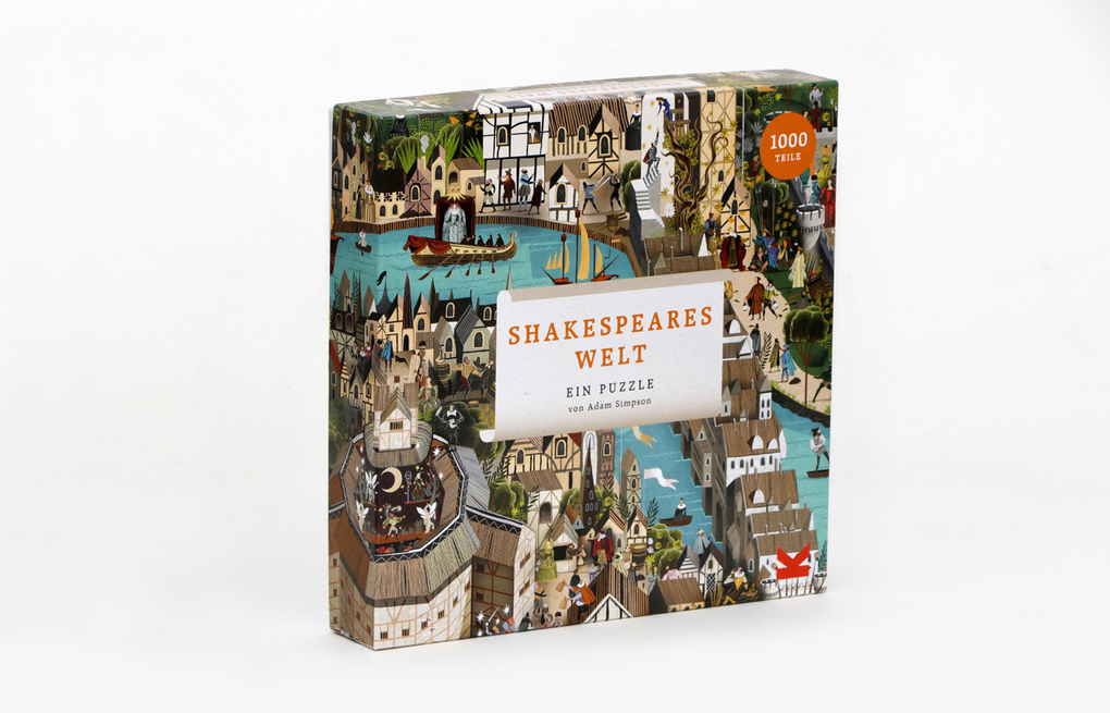 Weitere Ansicht: Shakespeares Welt. Puzzle 1000 Teile | Adam Simpson