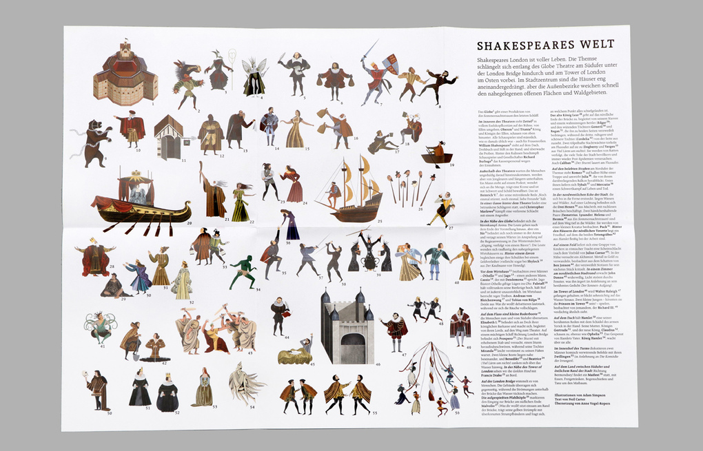 Weitere Ansicht: Shakespeares Welt. Puzzle 1000 Teile | Adam Simpson