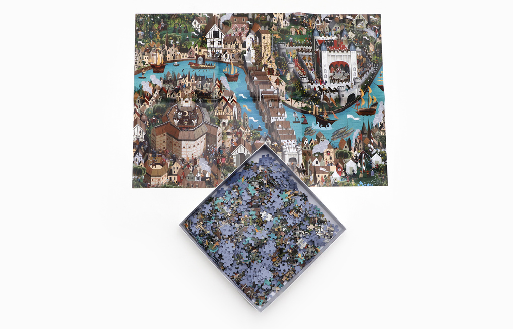 Weitere Ansicht: Shakespeares Welt. Puzzle 1000 Teile | Adam Simpson