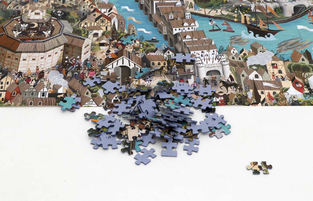 Weitere Ansicht: Shakespeares Welt. Puzzle 1000 Teile | Adam Simpson