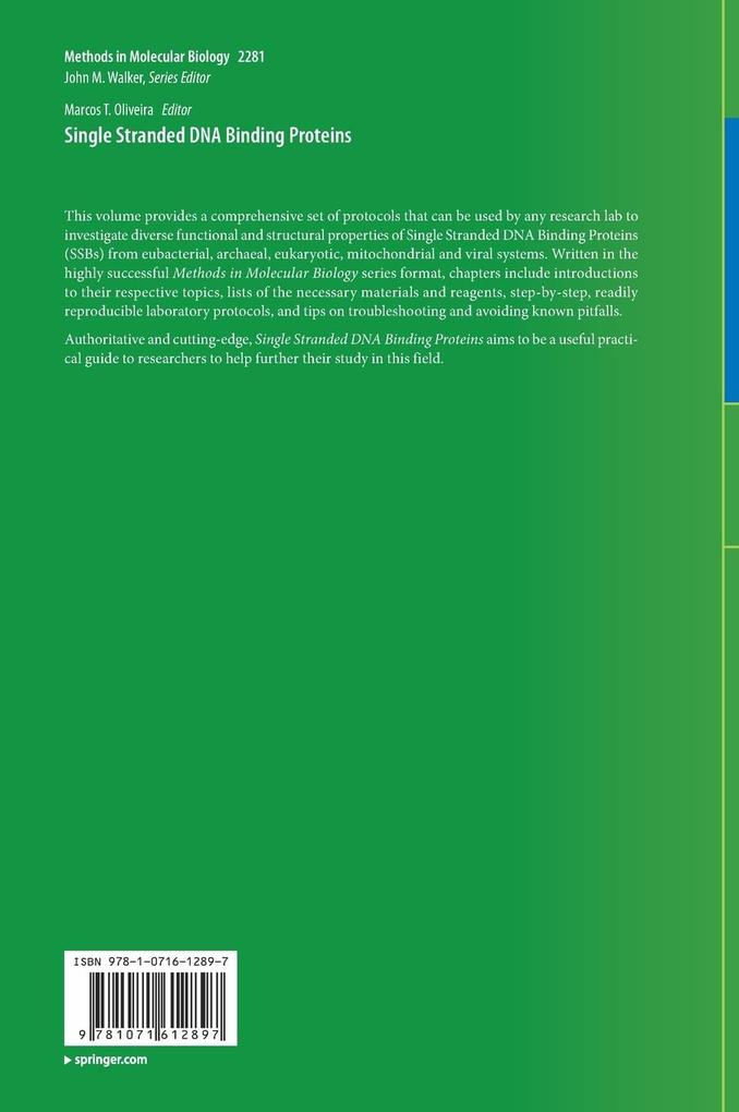 Weitere Ansicht: Single Stranded DNA Binding Proteins