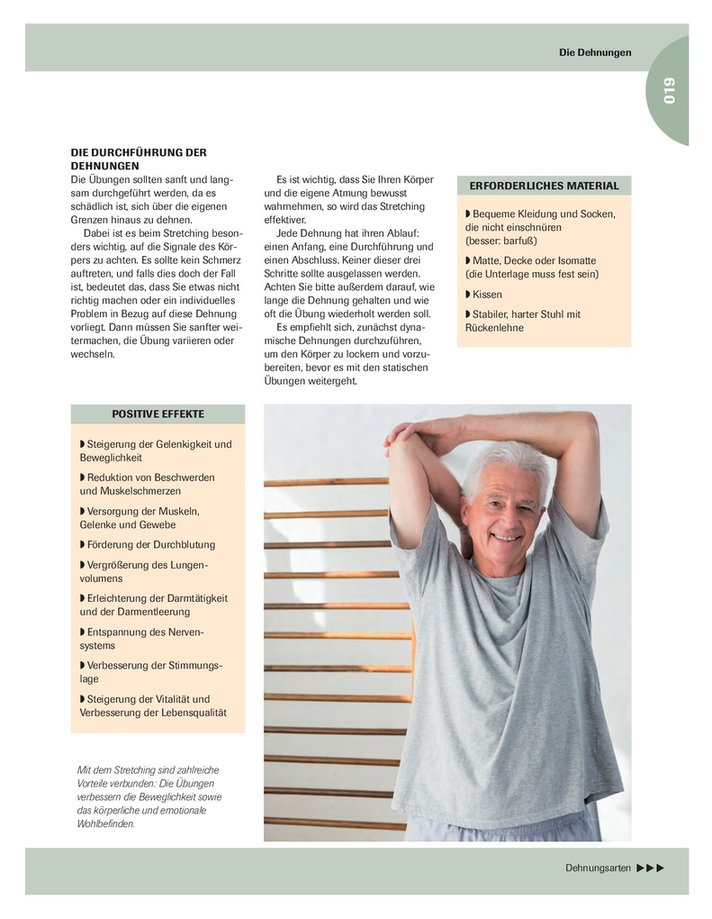 Weitere Ansicht: Stretching für Senioren