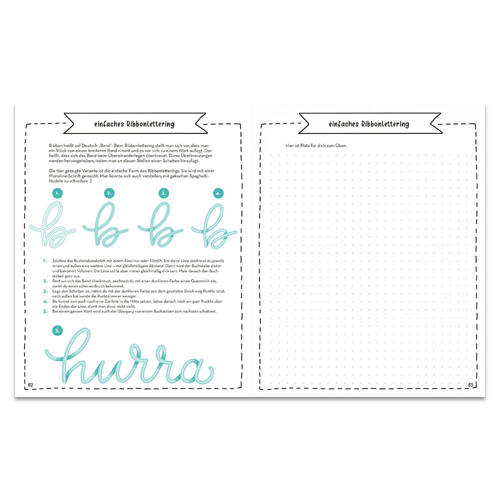 Weitere Ansicht: I Love Lettering - Der Block für alle Schnell-Starter Volume 2 | Cornelia Landschützer