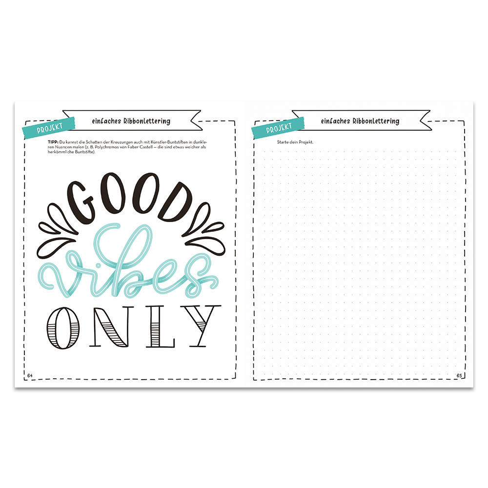 Weitere Ansicht: I Love Lettering - Der Block für alle Schnell-Starter Volume 2 | Cornelia Landschützer