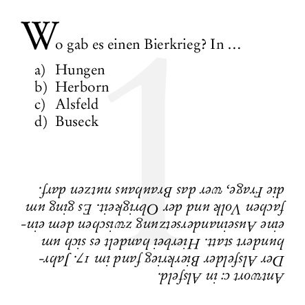 Weitere Ansicht: Mittelhessen-Quiz | Andreas Stahl