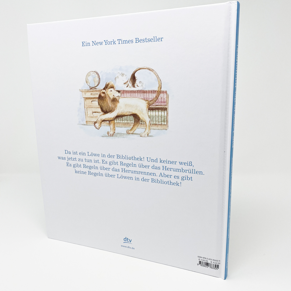 Weitere Ansicht: Ein Löwe in der Bibliothek! | Michelle Knudsen