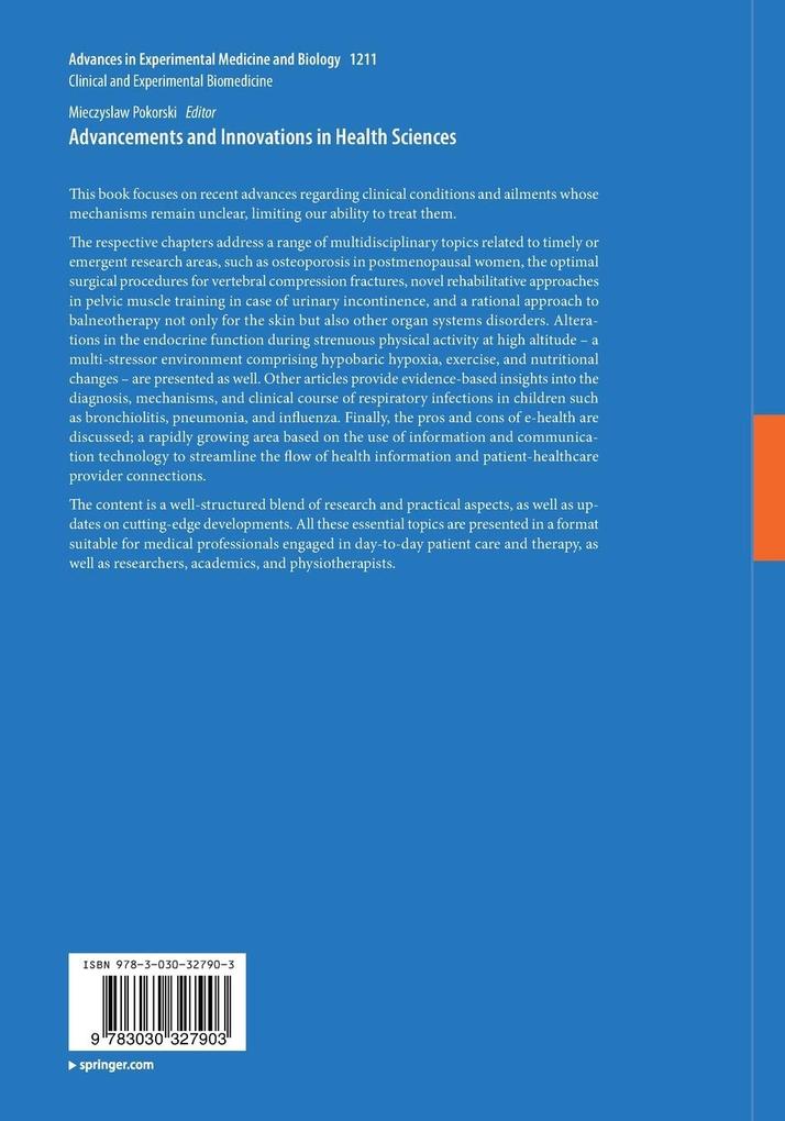 Weitere Ansicht: Advancements and Innovations in Health Sciences