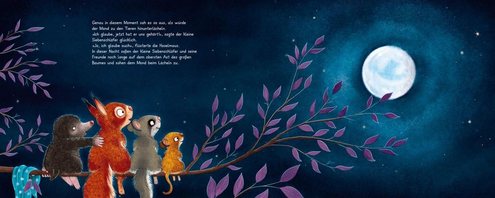 Weitere Ansicht: Der kleine Siebenschläfer 6: Die Geschichte vom kleinen Siebenschläfer, der dem Mond Gute Nacht sagen wollte | Sabine Bohlmann