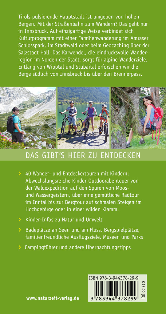 Weitere Ansicht: Naturzeit mit Kindern: Rund um Innsbruck | Verena Wagner