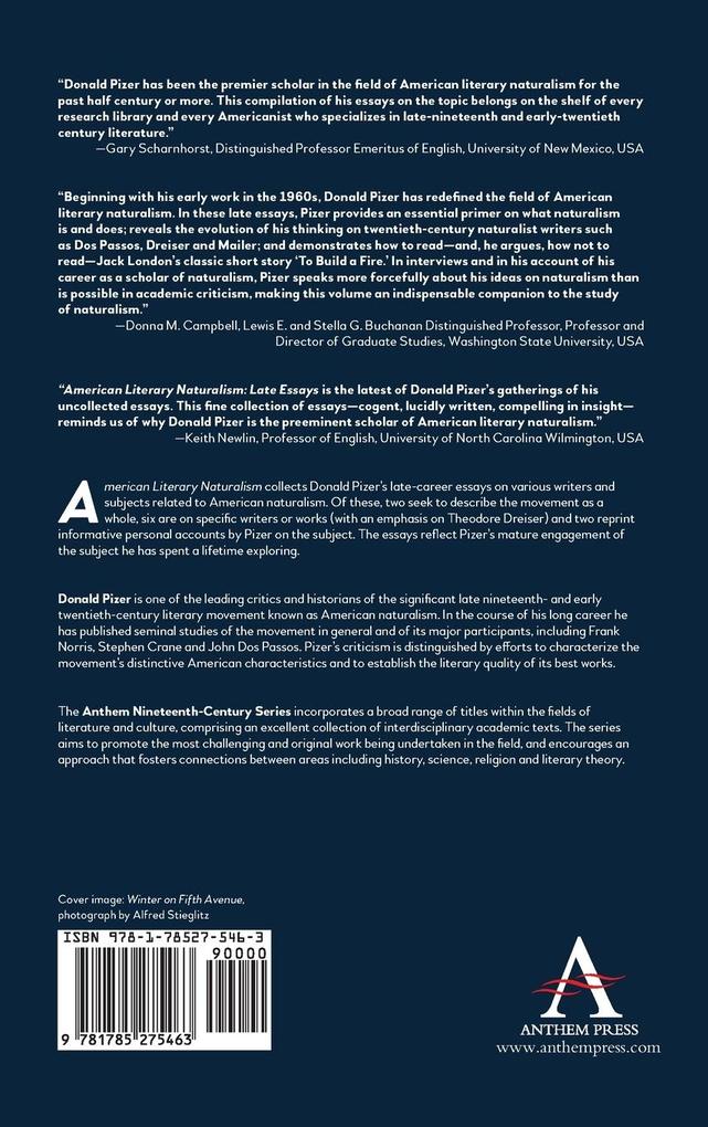 Weitere Ansicht: American Literary Naturalism | Donald Pizer