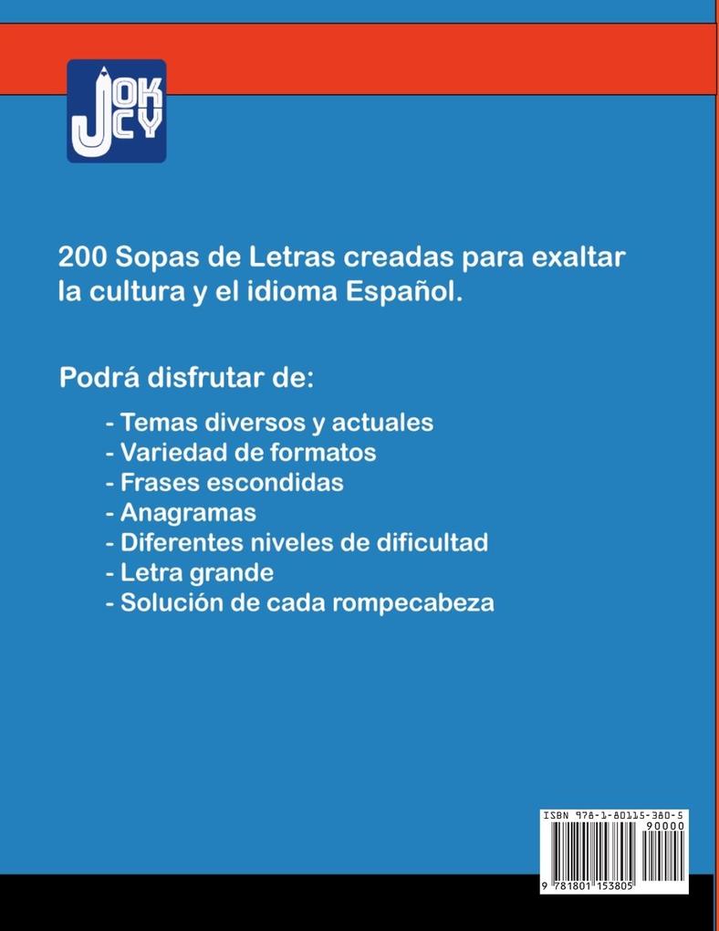 Weitere Ansicht: Sopa de Letras en Español | Jocky Books