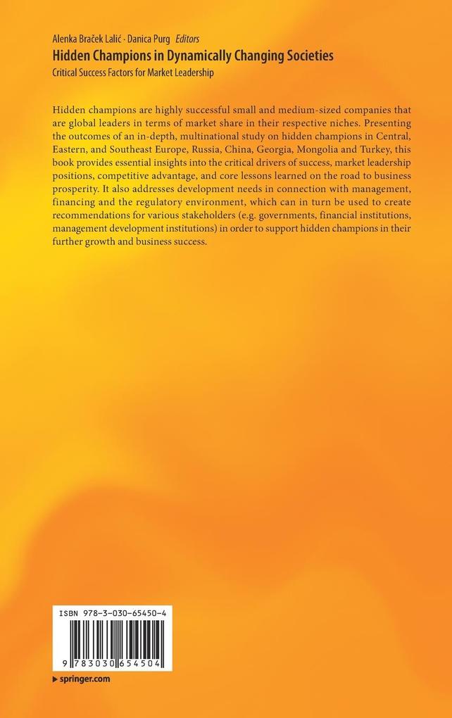 Weitere Ansicht: Hidden Champions in Dynamically Changing Societies